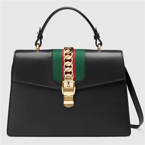 gucci sylvie bag used|gucci sylvie top handle bag.